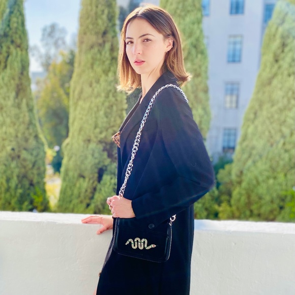 New! Chunky Chain Snake Purse - Picture 2 of 16